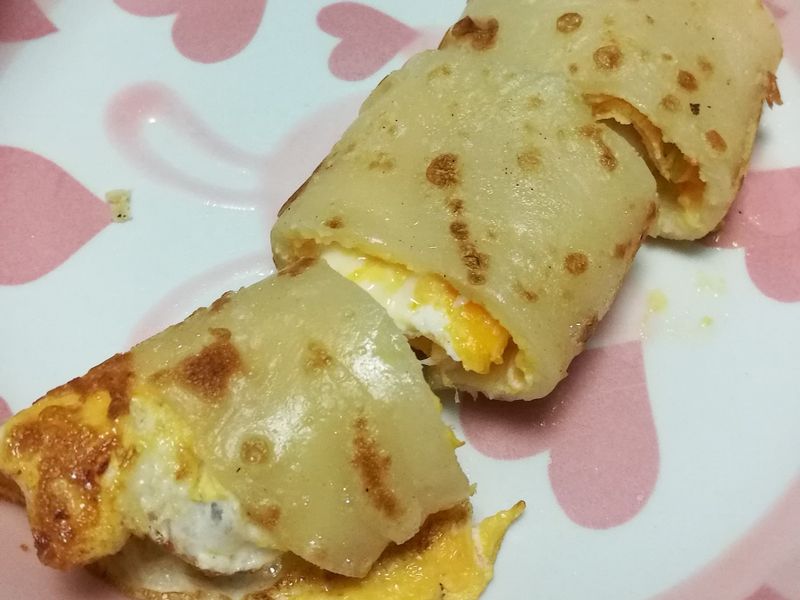 傻瓜泡菜蛋餅