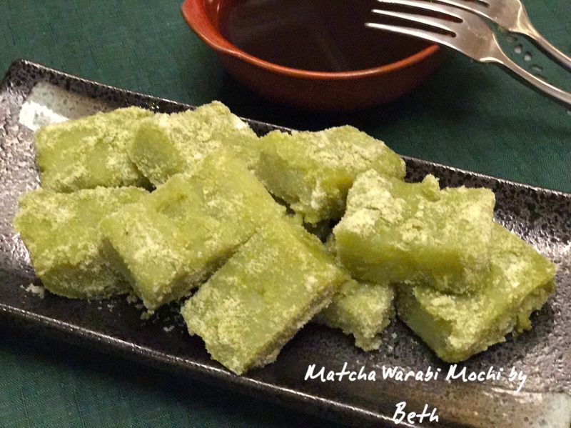 和風抹茶蕨餅
