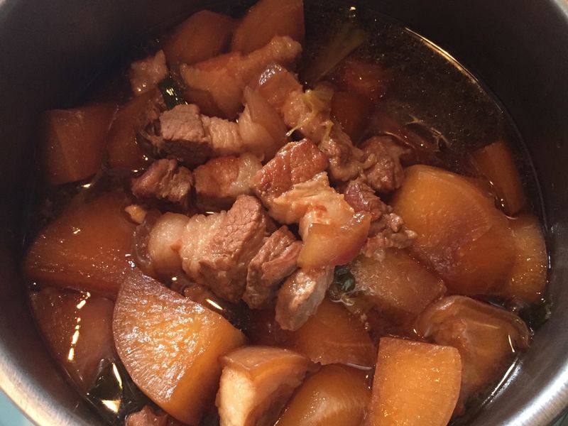 紅燒肉燉蘿蔔