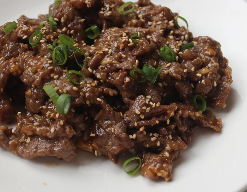 橙汁芝麻牛肉