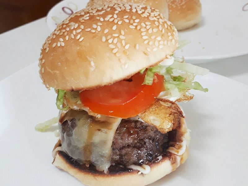 牛肉漢堡肉