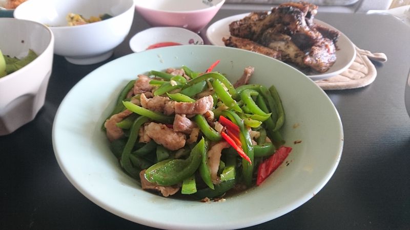 XO青椒炒肉絲