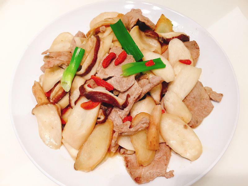 麻油雙菇