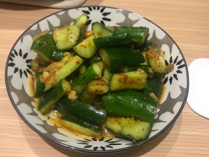 韓式辣味小黃瓜