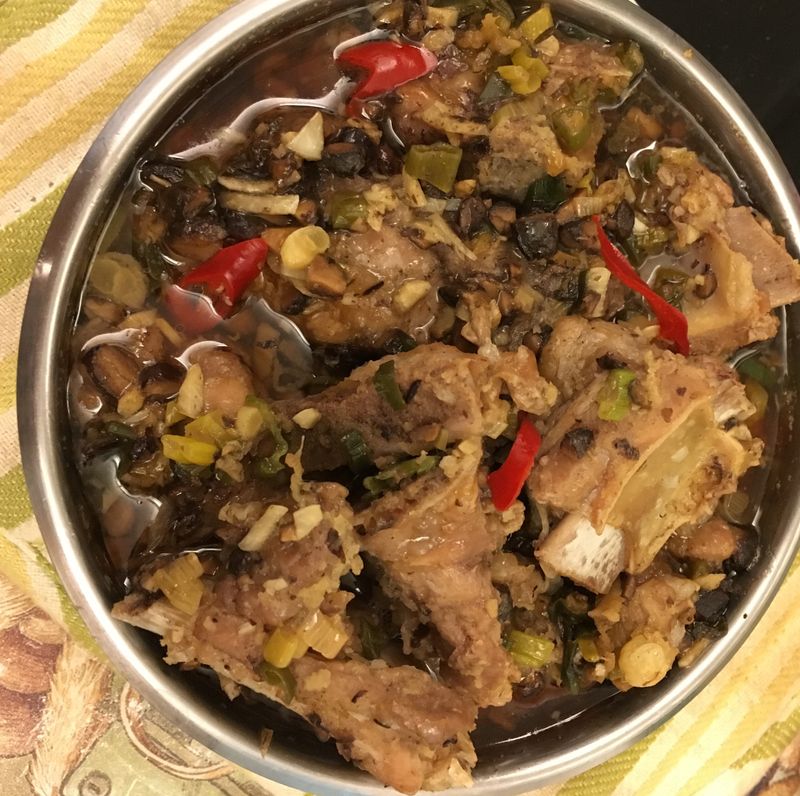 豆豉蒸排骨