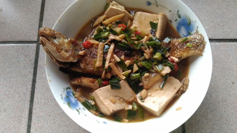 蔥燒午魚
