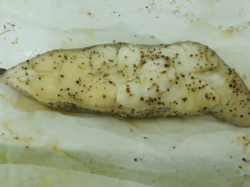 懶人菜譜-(鹽麴鱈魚)