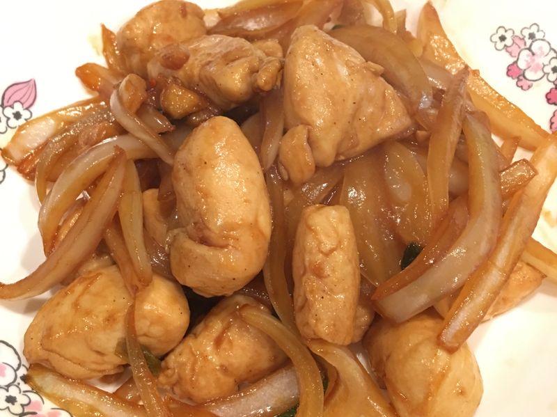 蔥爆洋蔥雞丁