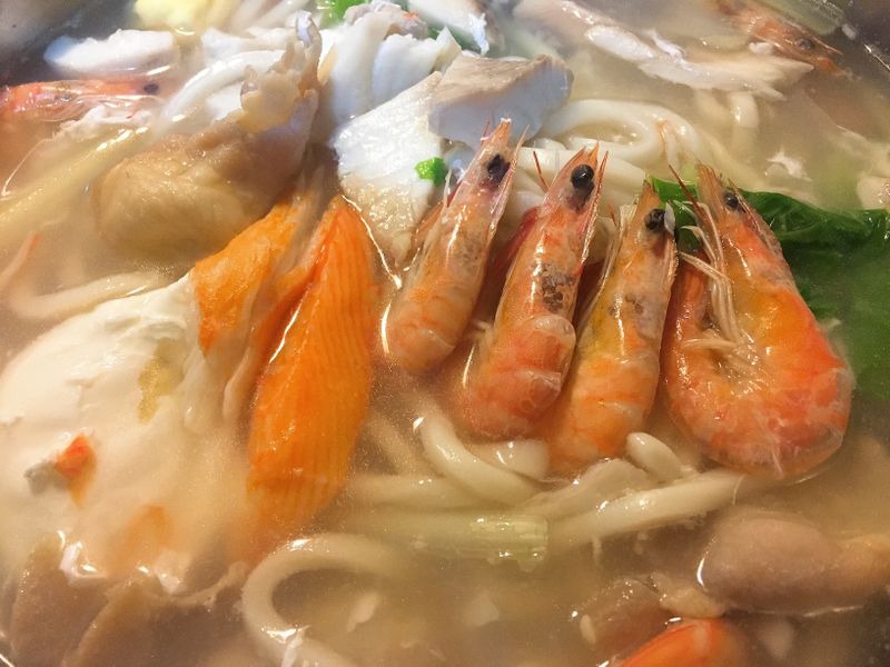 海鮮鍋燒麵