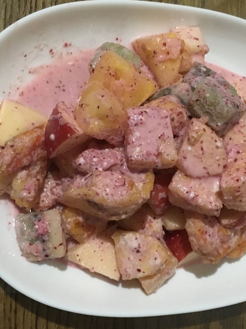 總合水果炸蝦球