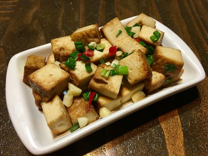 【快料理】椒鹽豆腐