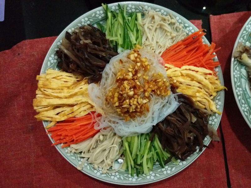 團圓蔬菜絲(低卡年菜)