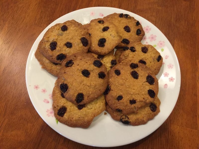 葡萄燕麥餅乾