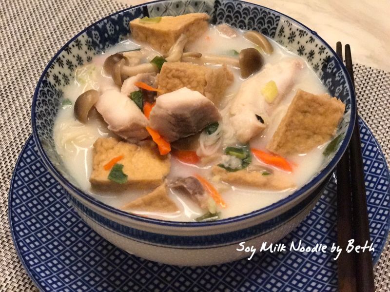 豆漿味噌麵