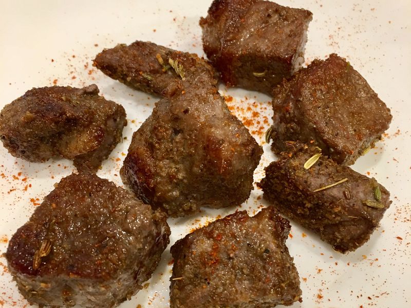 高蛋白「孤單夜裡的孜然烤牛肉」190卡