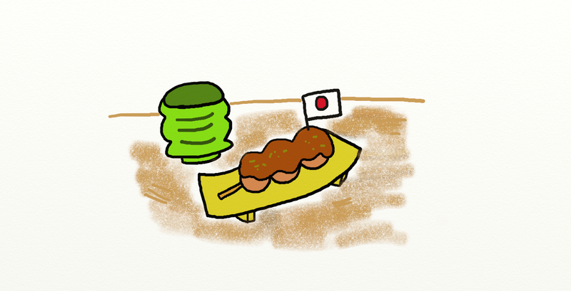 日式醬燒團子