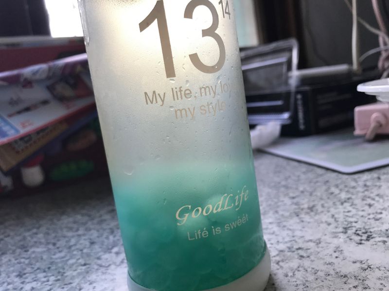 藍色珍珠粉圓