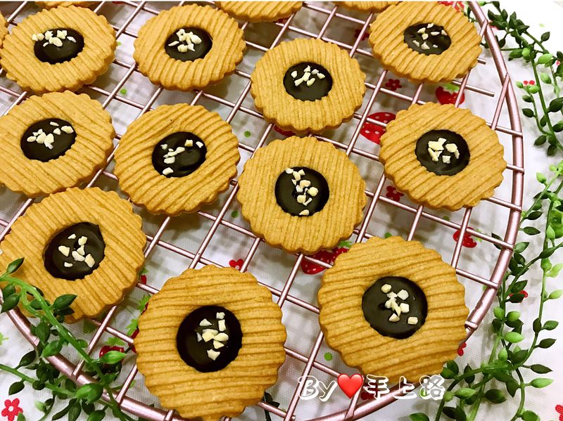 花形咖啡杏仁餅乾(無蛋)