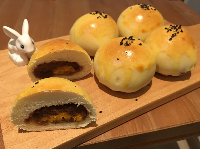 【寶寶月餅】寶寶蛋黃酥(低油糖無鹹蛋黃)