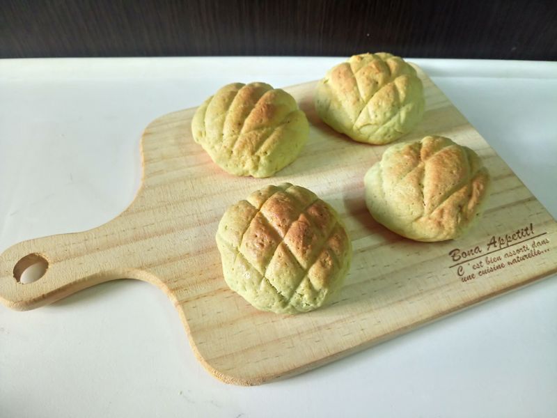 綠茶蜜瓜包