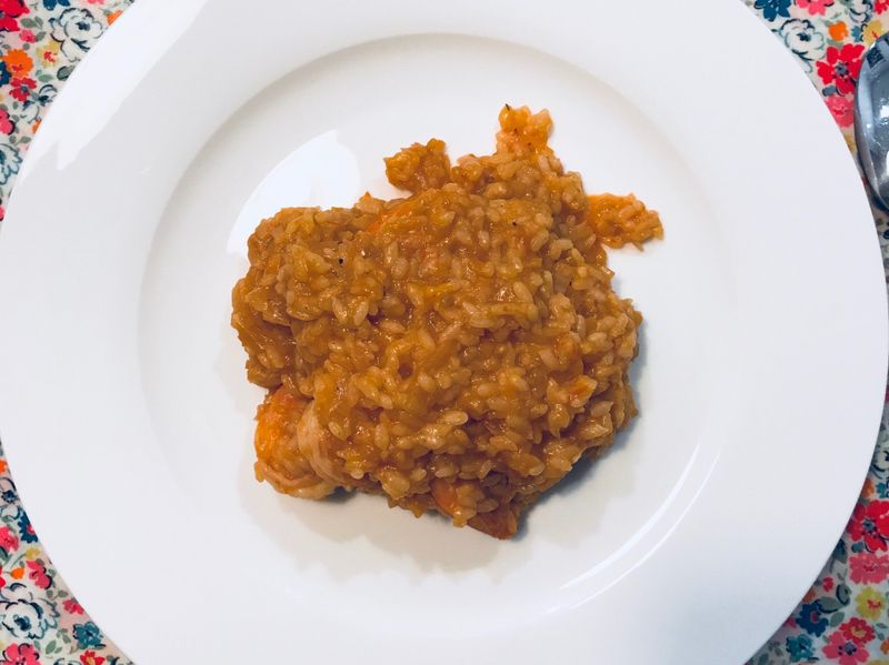 義式鮮蝦番茄燉飯