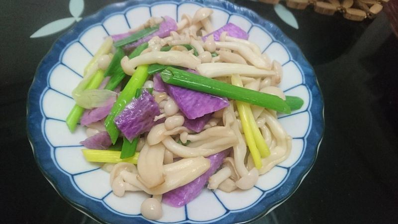 健康菇菇炒山藥【好菇道好食光】