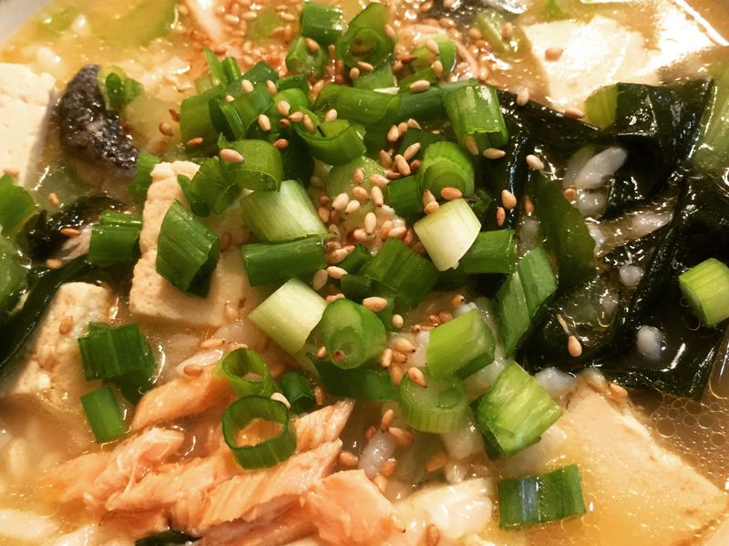 鮭魚湯泡飯