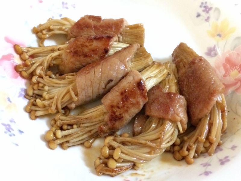 金針菇肉捲