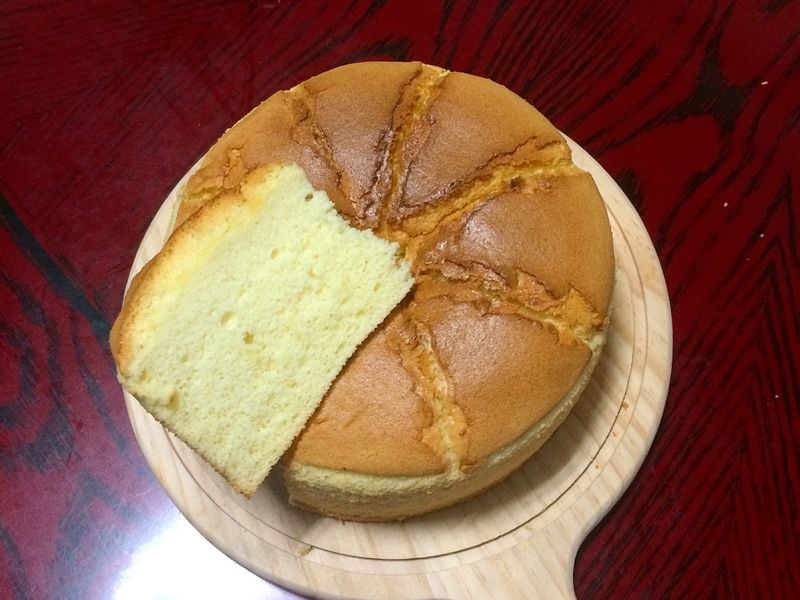 蜂蜜戚風蛋糕