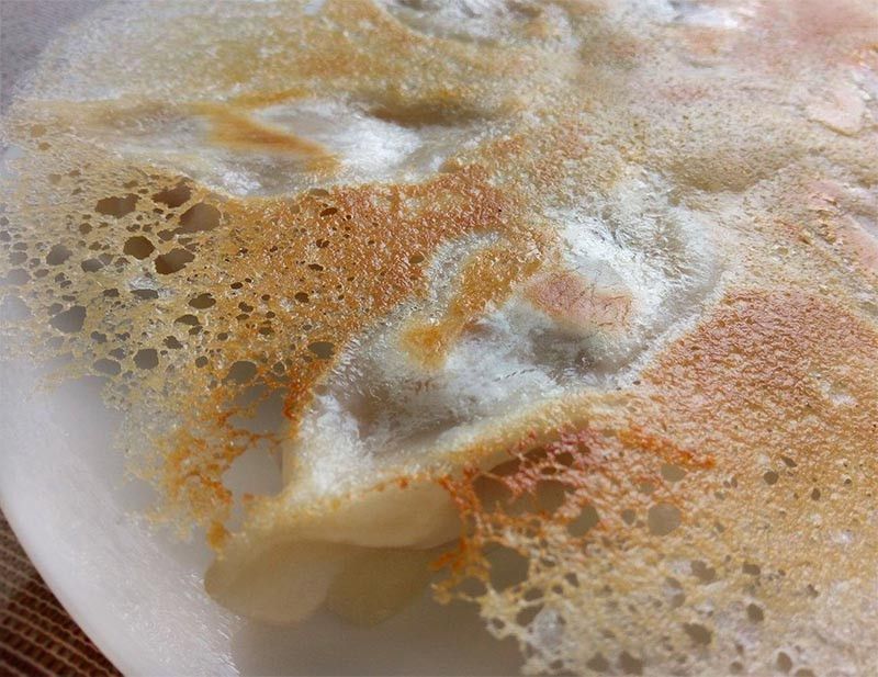 麻婆豆皮餃★