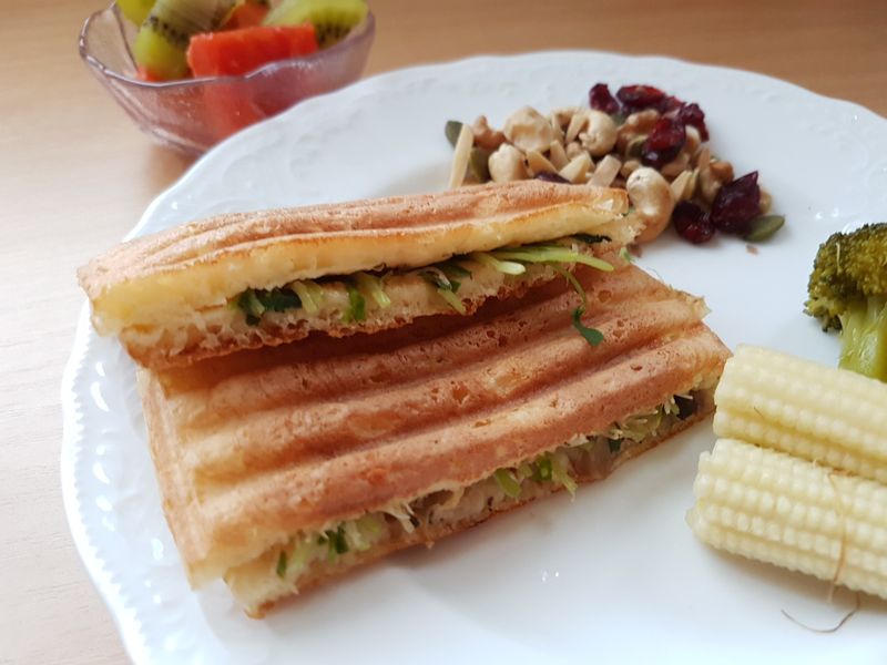 鬆餅帕尼尼