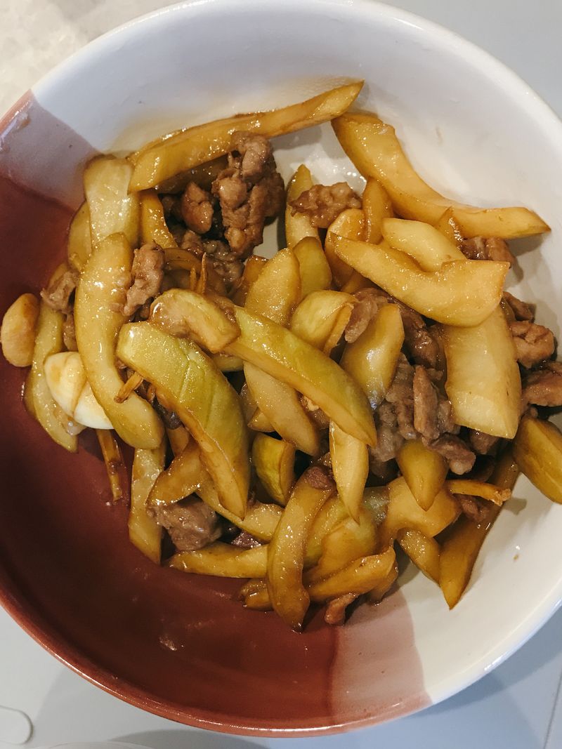 醃瓜肉絲