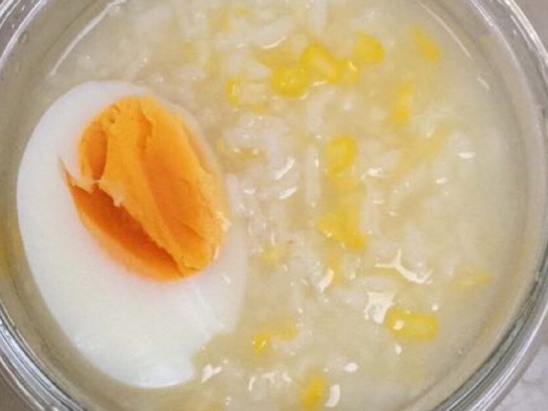 玉米蝦仁粥