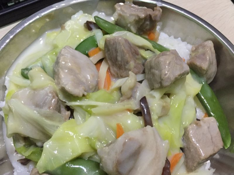 懶人奶油燉菜飯