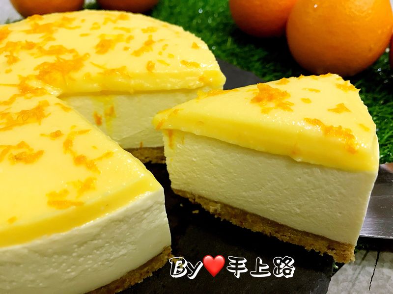 🍊香吉士生乳酪蛋糕🍊(6吋、免烤箱)