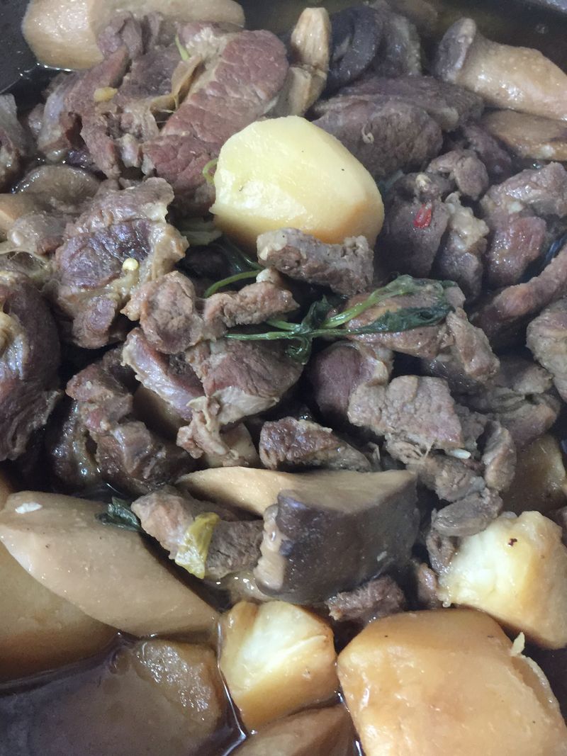 馬鈴薯滷羊肉