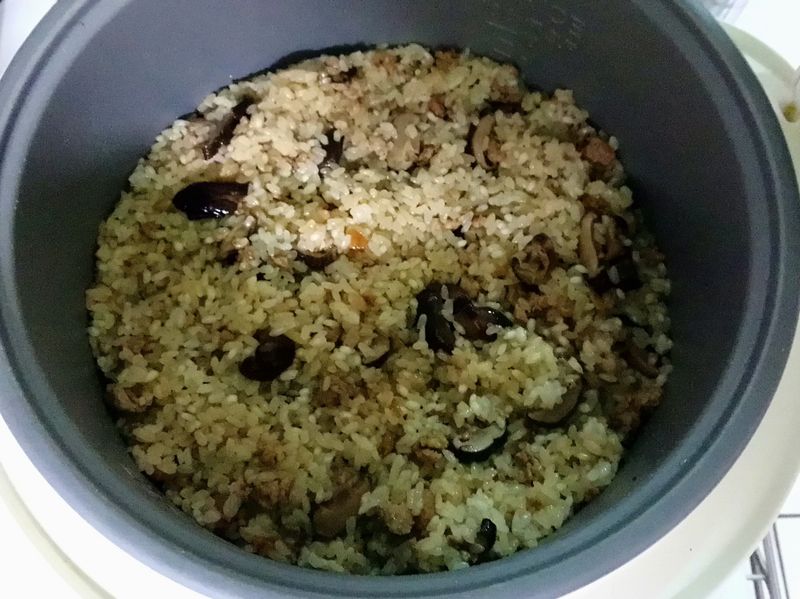 電子鍋油飯