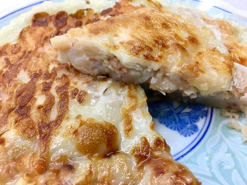 月亮蝦餅
