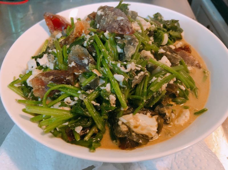 雙拼新滋味~金銀菠菜