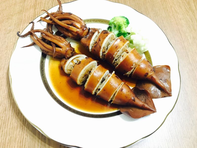 醬燒小卷鑲飯