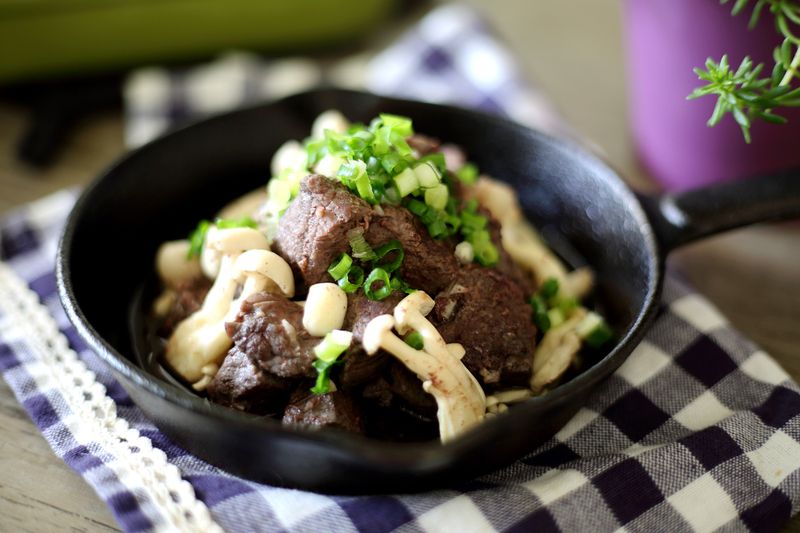 牛肉鮮菇奶油燒