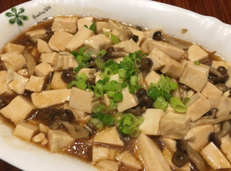 鴻禧菇燴豆腐