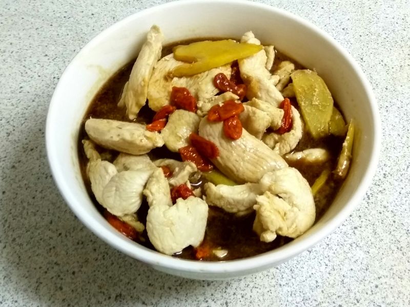 麻油雞胸