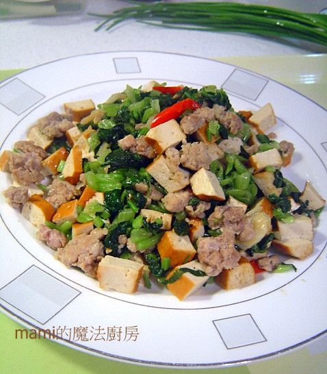 自製雪裡紅 vs 肉末五香豆干炒雪裡紅