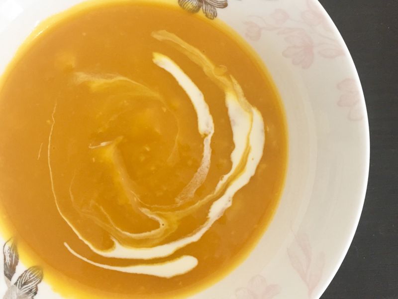南瓜粟米湯