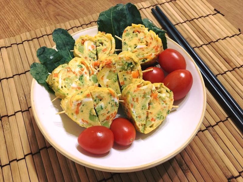 蔬菜玉子燒