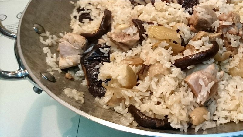麻油雞飯