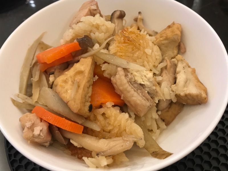 五目雞肉炊飯