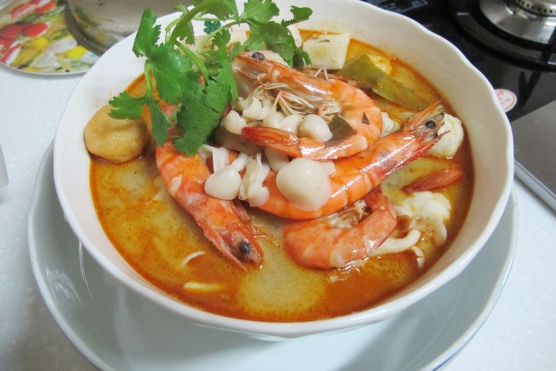 輕鬆作.....泰式酸辣湯