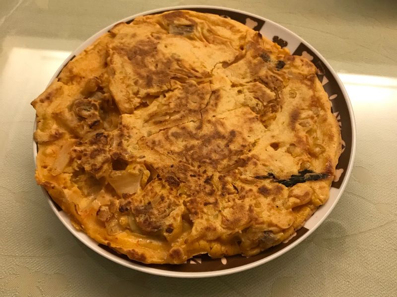 韓式泡菜蔬食煎餅